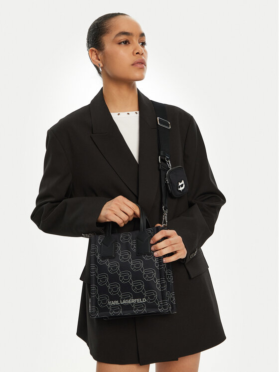 KARL LAGERFELD KARL LAGERFELD Rankinė A1W30130 Juoda