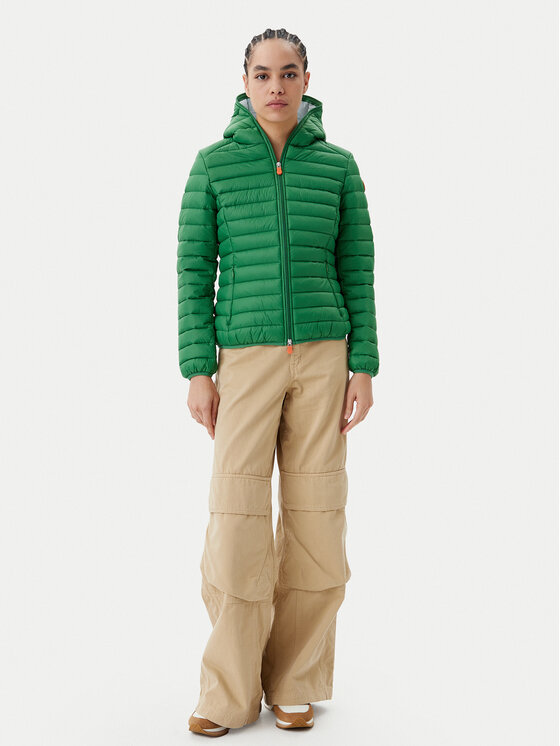 Save The Duck Save The Duck Übergangsjacke D33620W GIGA20 Grün Regular Fit