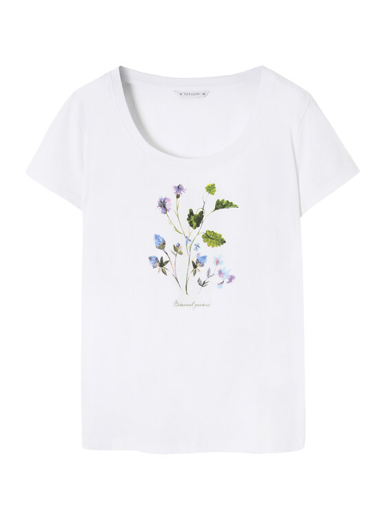 TATUUM Tatuum T-Shirt ANTONIA Biały Fitted Fit