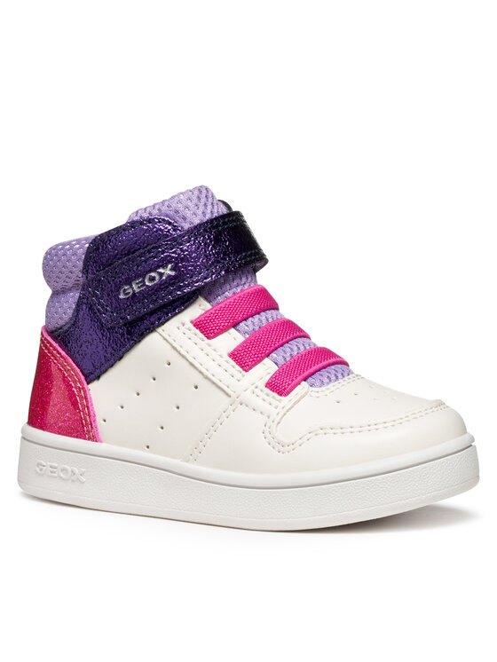 Geox Geox Sneakersy B Eclyper B465MA 0BCBN C1030 S Bílá