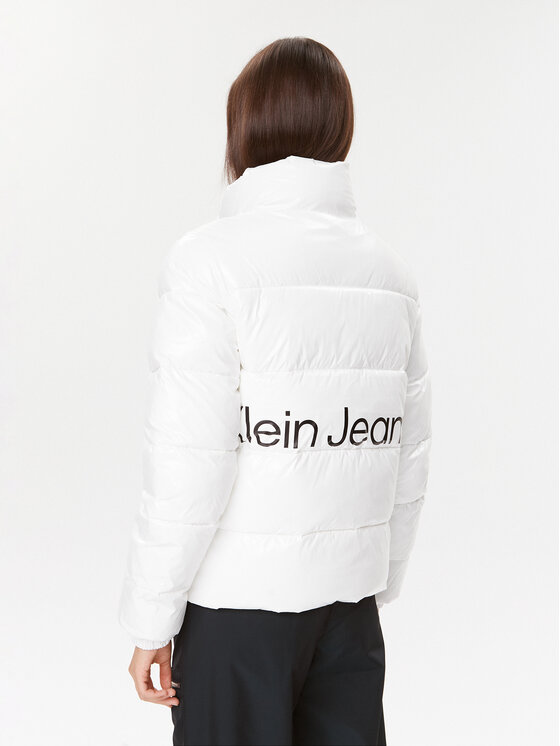 Calvin Klein Jeans Calvin Klein Jeans Daunenjacke J20J221885 Weiß Slim Fit