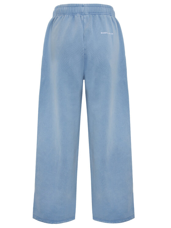 Magda Matyja Magda Matyja Spodnie dresowe CLOUD TROUSERS Niebieski Regular Fit