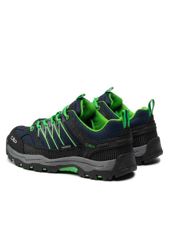 CMP CMP Bakancs Rigel Low Trekking Shoe Kids Wp 3Q54554J Sötétkék