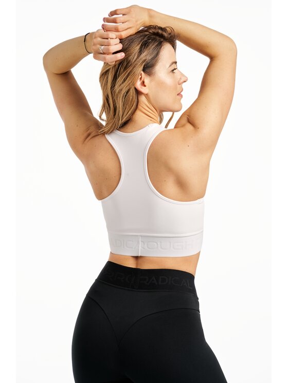 ROUGH RADICAL ROUGH RADICAL Biustonosz sportowy CHIC SPORTS BRA Biały