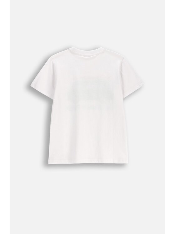 Coccodrillo Coccodrillo T-Shirt WC6143205VBB-001 Biały Regular Fit