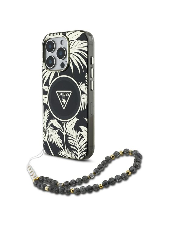 Guess Guess Etui na telefon Apple iPhone 16 Pro Max Czarny