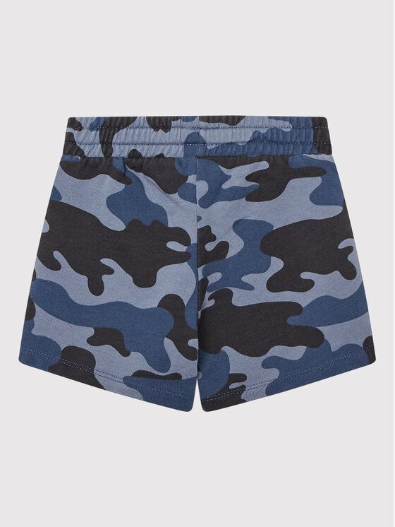 United Colors Of Benetton United Colors Of Benetton Sportske kratke hlače 33AMI0302 Plava Regular Fit