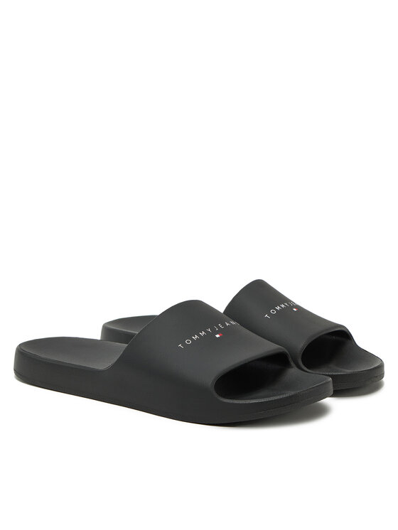 Tommy Jeans Tommy Jeans Şlapi EM0EM01559 Negru