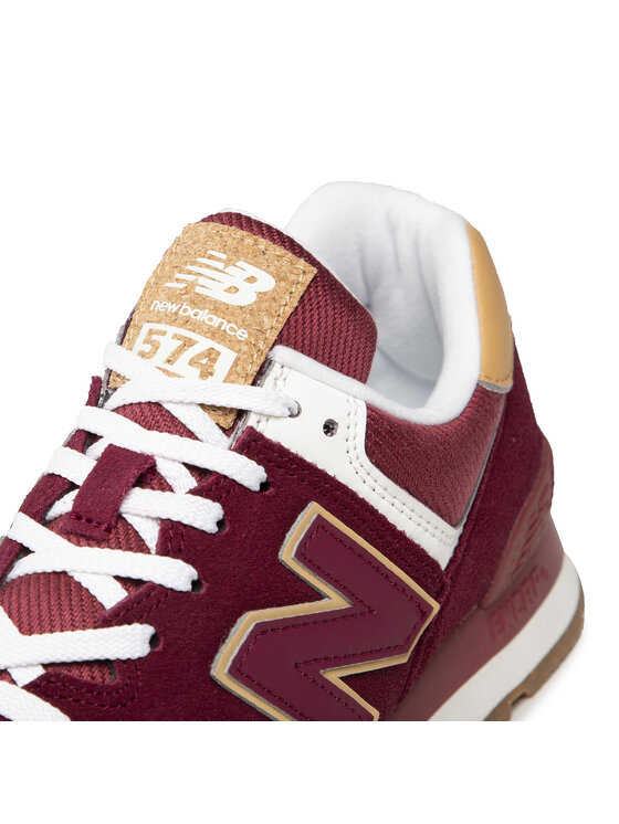 New Balance Sneakersy ML574AD2 Bordowy | Modivo.pl