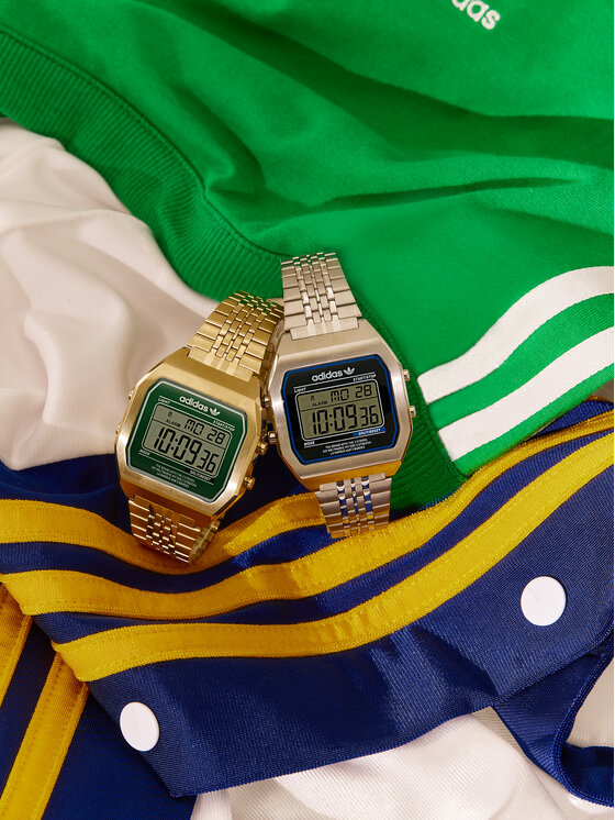 adidas Originals adidas Originals Käekell Street Digital Two AOST22072 Hõbedane