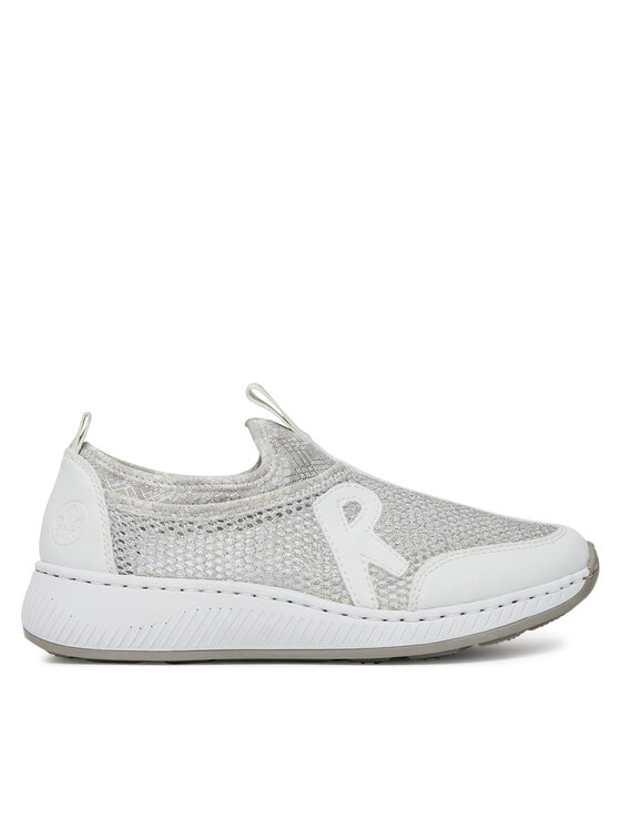 Rieker Rieker Sneakersy N5554-81 Biela