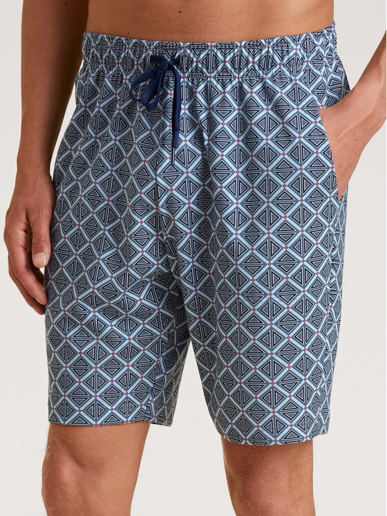 Calida Calida Šortky z materiálu 27188 Modrá Regular Fit