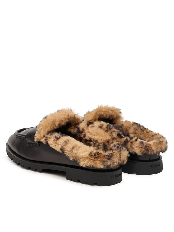 PINKO PINKO Şlapi Nora 09 SD0683P186 Negru
