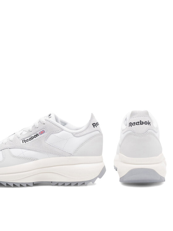 Reebok white clearance leather trainers