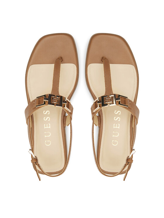 Guess Guess Sandaalid FLJREL LEA21 Pruun