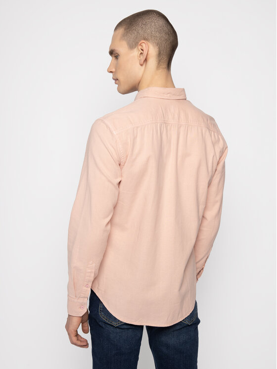 Camicia 86625-0007 Rosa Slim Fit