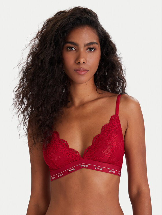 Guess Guess Sutien Bralette O4YC00 PZ01C Roșu
