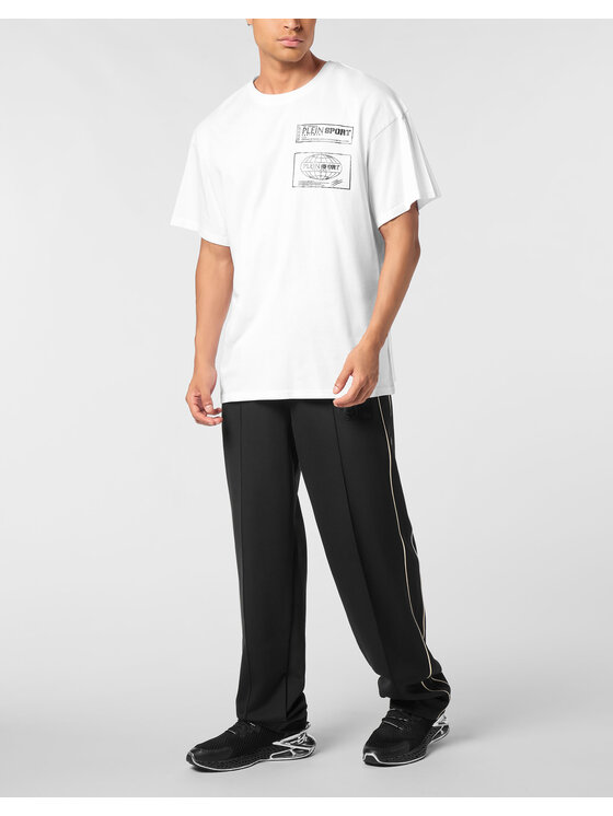 Plein Sport Plein Sport T-shirt 28013 Bianco Regular Fit