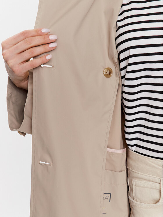 Geox Geox Trench Soleil W3522N-T2611 F5241 Smeđa Regular Fit