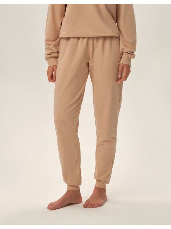 Henderson Henderson Piżama 41899 Beżowy Regular Fit