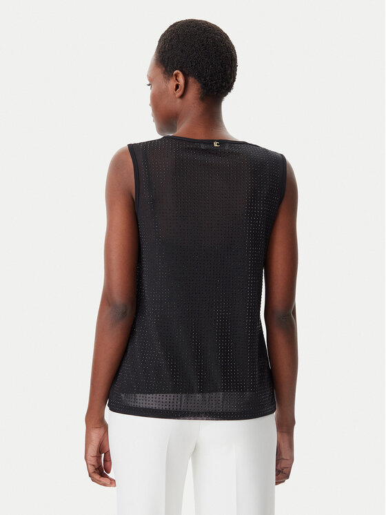 LOLA CASADEMUNT LOLA CASADEMUNT Top LS2515046 Szary Regular Fit