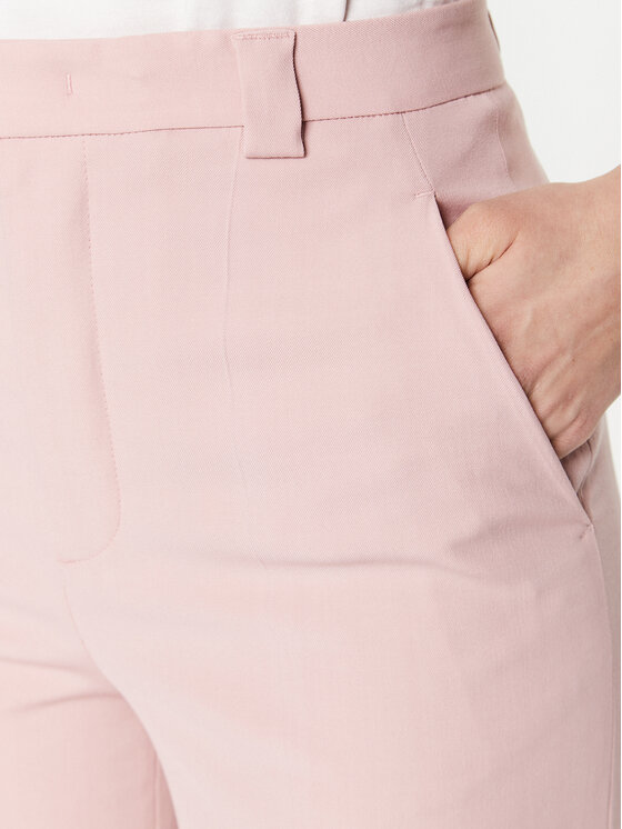 Red Valentino Red Valentino Stoffhose 1R0RBG00 Rosa Wide Leg