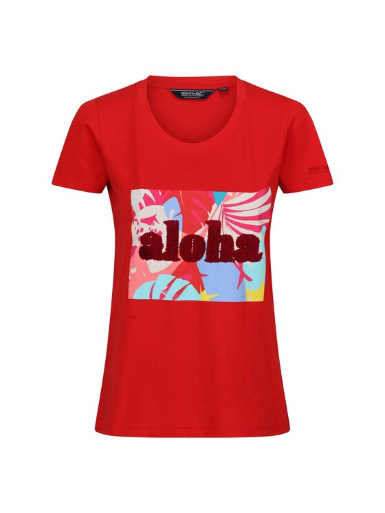 Regatta Regatta T-Shirt RG10199 Czerwony Short Fit