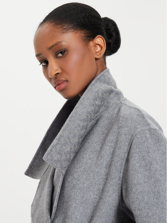 BOSS Boss Wollmantel Clibari 50521160 Grau Regular Fit