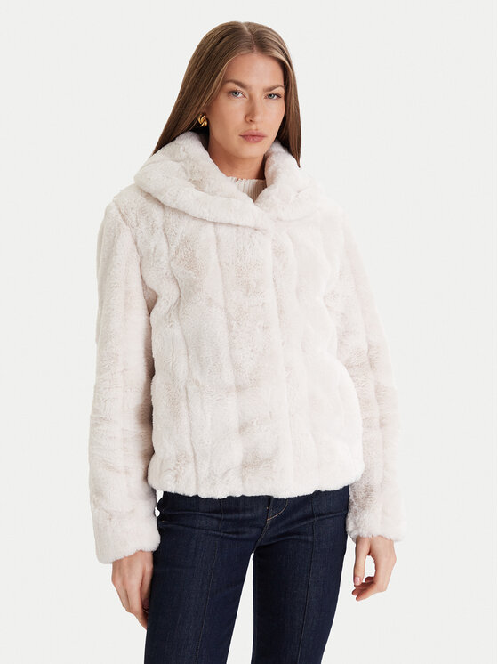 Guess Guess Kožešina W0BL0N WDCH0 Écru Regular Fit