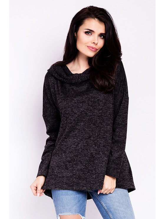 Infinite You Infinite You Bluza M119 Szary Basic Fit