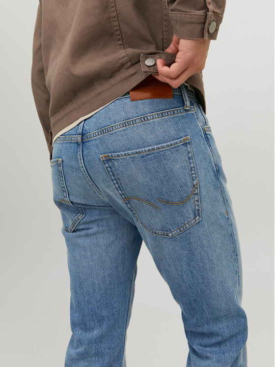 Jack & Jones Jack & Jones Farmer Mike 12237309 Kék Tapered Fit
