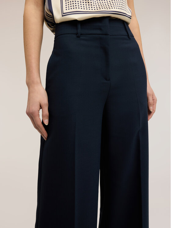 Motivi Motivi Pantaloni di tessuto P046Q004386N034 Blu Over Fit