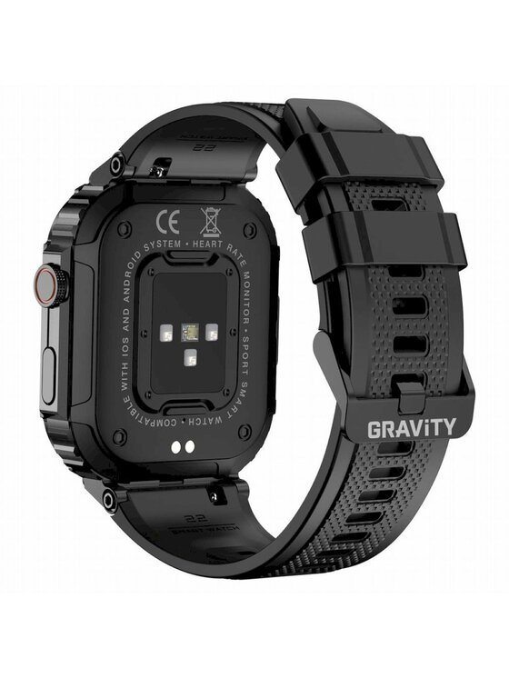 Gravity Gravity Smartwatch GRAVITY-GT6-1 Czarny