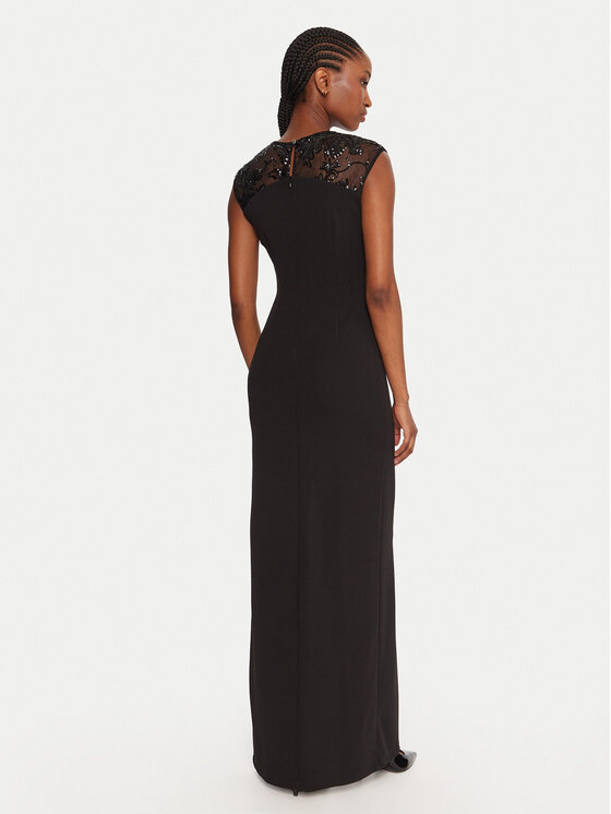 Rinascimento Rinascimento Abendkleid CFC0020083002 Schwarz Slim Fit