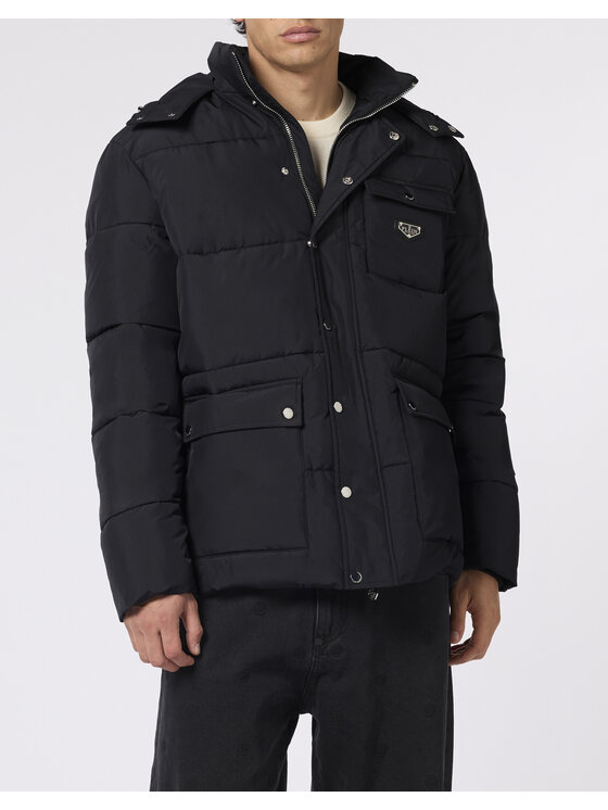 PHILIPP PLEIN PHILIPP PLEIN Zimní bunda 28622 Černá Regular Fit