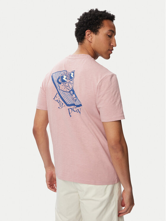 Napapijri Tricou S-Elior NP0A4HZY Roz deschis Relaxed Fit