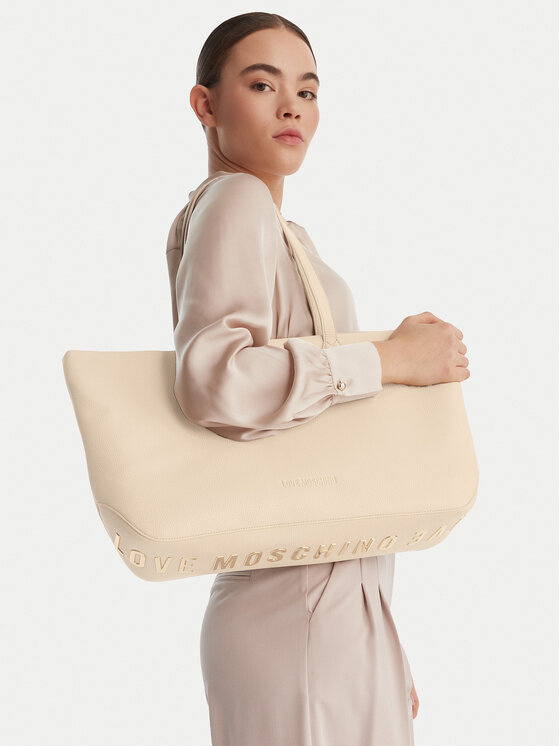 LOVE MOSCHINO Geantă JC4121PP1OLT0110 Écru