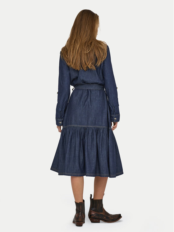 ONLY ONLY Φόρεμα τζιν Sevigny 15357967 Σκούρο μπλε Regular Fit