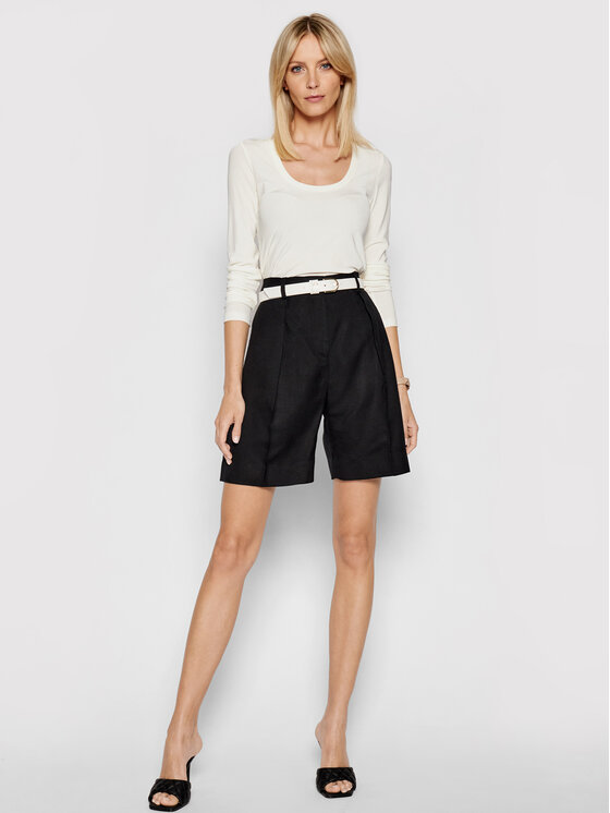 Blusa Indy 3761747 Beige Slim Fit