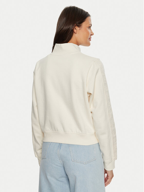 Guess Guess Μπλούζα Stacie V4BQ01 KC5O0 Μπεζ Regular Fit