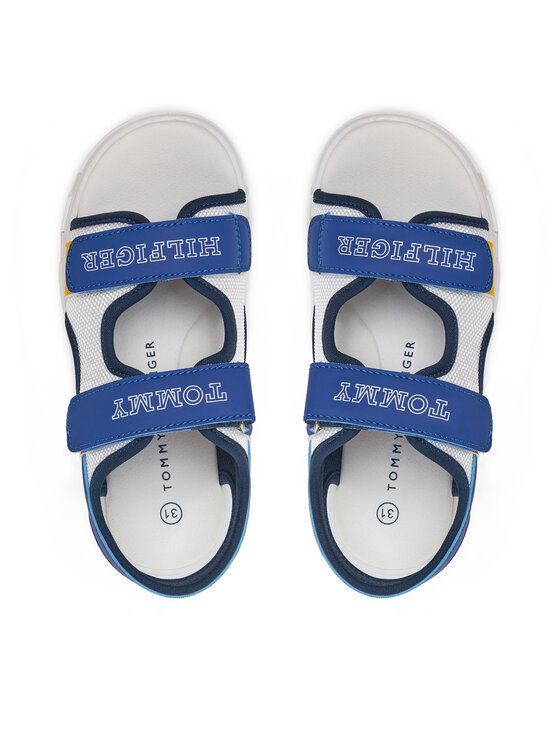 Tommy Hilfiger Tommy Hilfiger Sandały Velcro Sandal T1B2-33897-1591 S Kolorowy