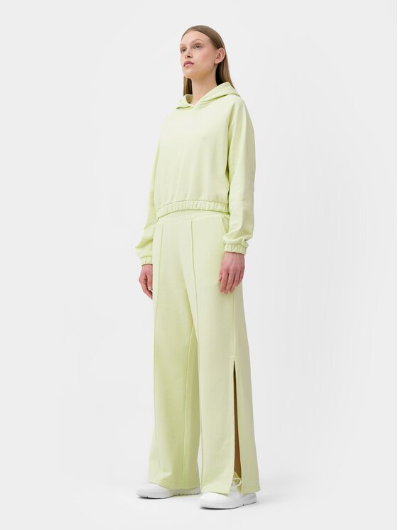 4F 4F Pantaloni da tuta 4FSS23TTROF553-42S Verde