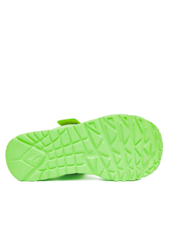 Skechers Skechers Sandały Uno Lite Sandal-Sunny Stand 310372L/LIME Zielony