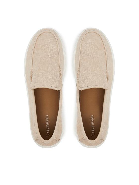 Calvin Klein Calvin Klein Mokasyny Hybrid Moccasin Nu HM0HM01902 Beżowy