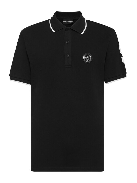 Plein Sport Plein Sport Polo 641 Czarny Slim Fit