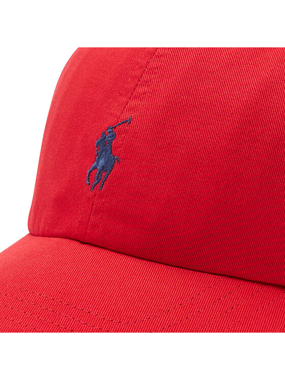 Polo Ralph Lauren Polo Ralph Lauren Czapka z daszkiem Clsc Cap 323552489003 Czerwony