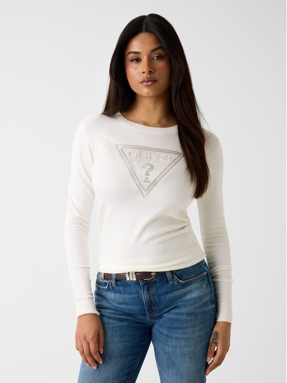 Guess Guess Sweter 183085 Beżowy