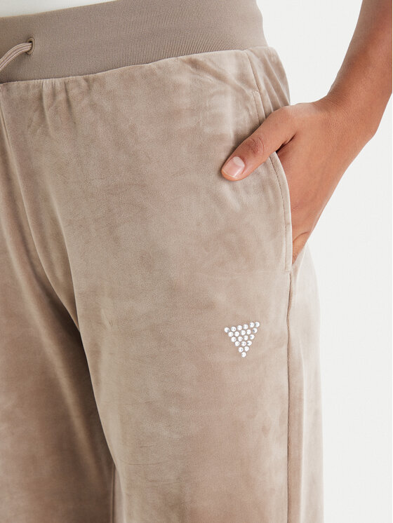 Guess Guess Pantaloni da tuta V3BB27 K0232 Beige Regular Fit