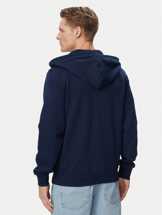Tommy Hilfiger Tommy Hilfiger Džemperis ar kapuci MW0MW43382 Tumši zils Regular Fit