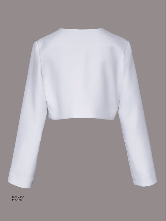 SLY SLY Bolerko 5SM-22A Biały Comfortable Fit